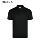 Camisa Tipo Polo Mukua Unisex color Negro