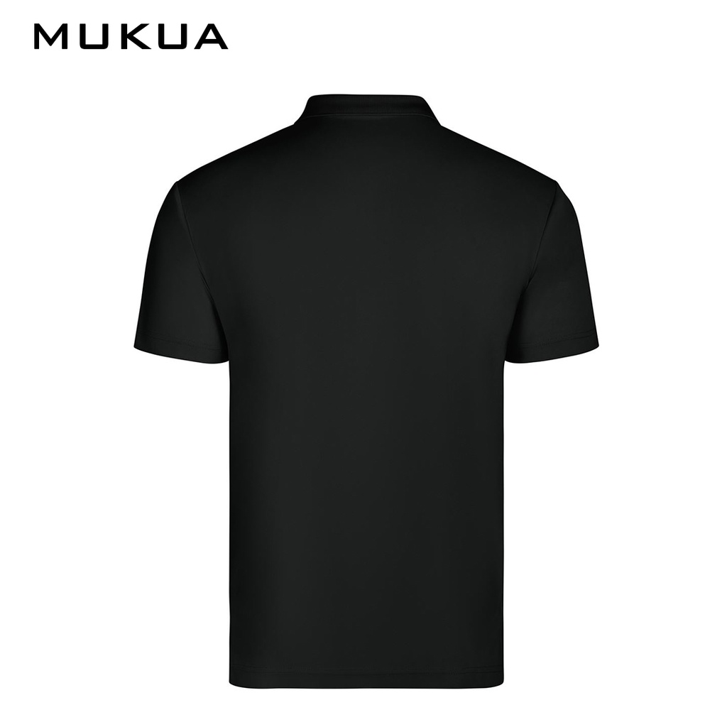 Camisa Tipo Polo Mukua Unisex color Negro