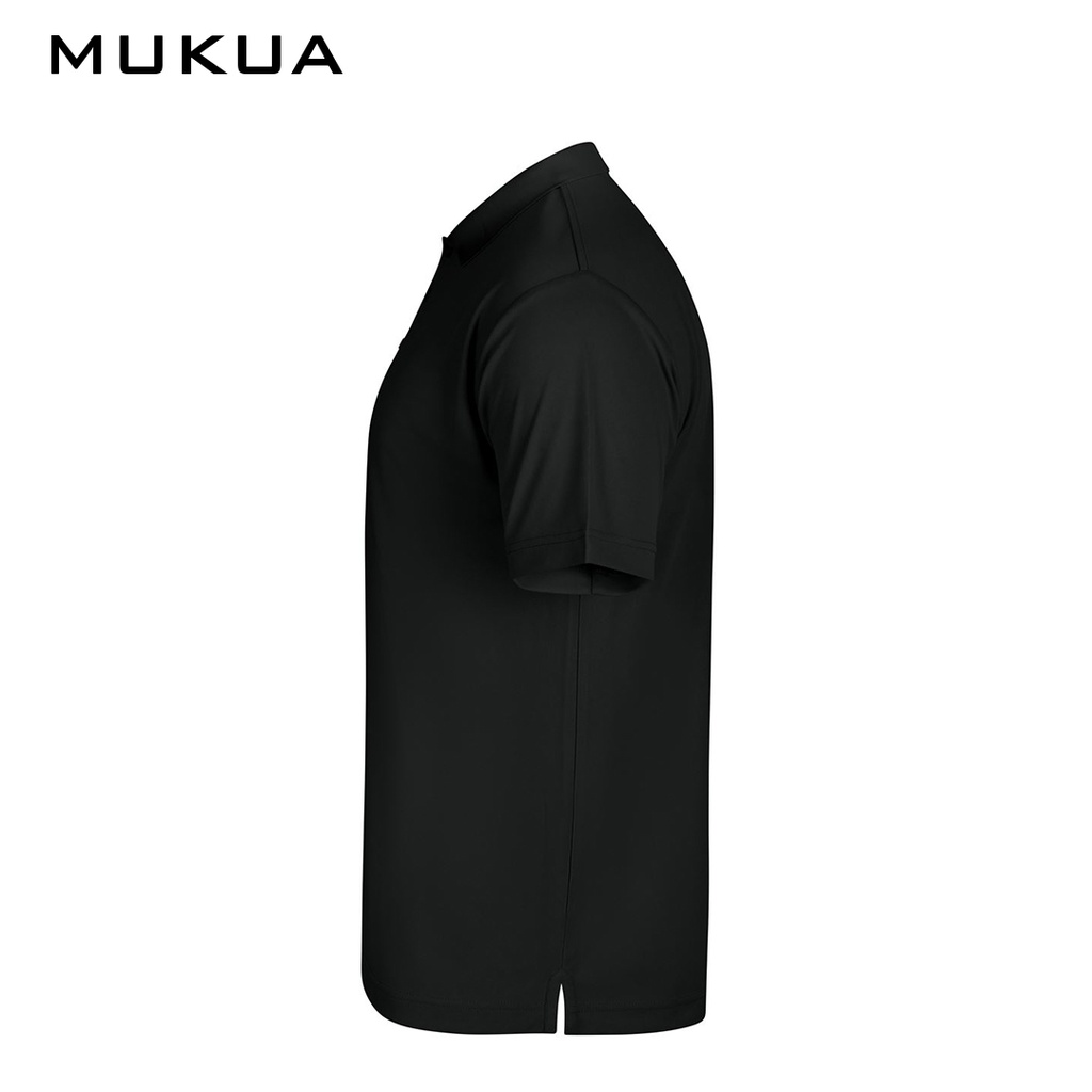 Camisa Tipo Polo Mukua Unisex color Negro