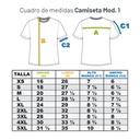 Camiseta Mod. 1 color Azul Royal