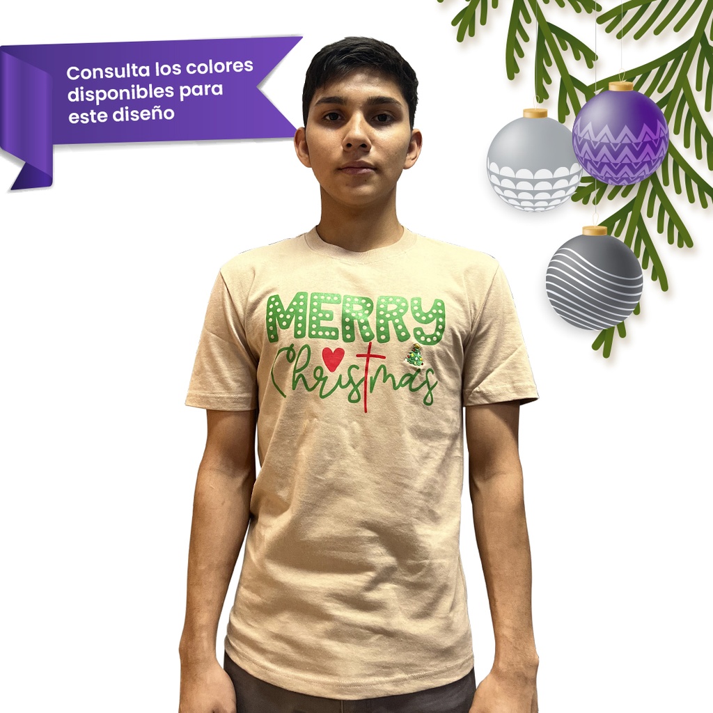 Camiseta Navideña diseño M. Christmas - Edición Especial
