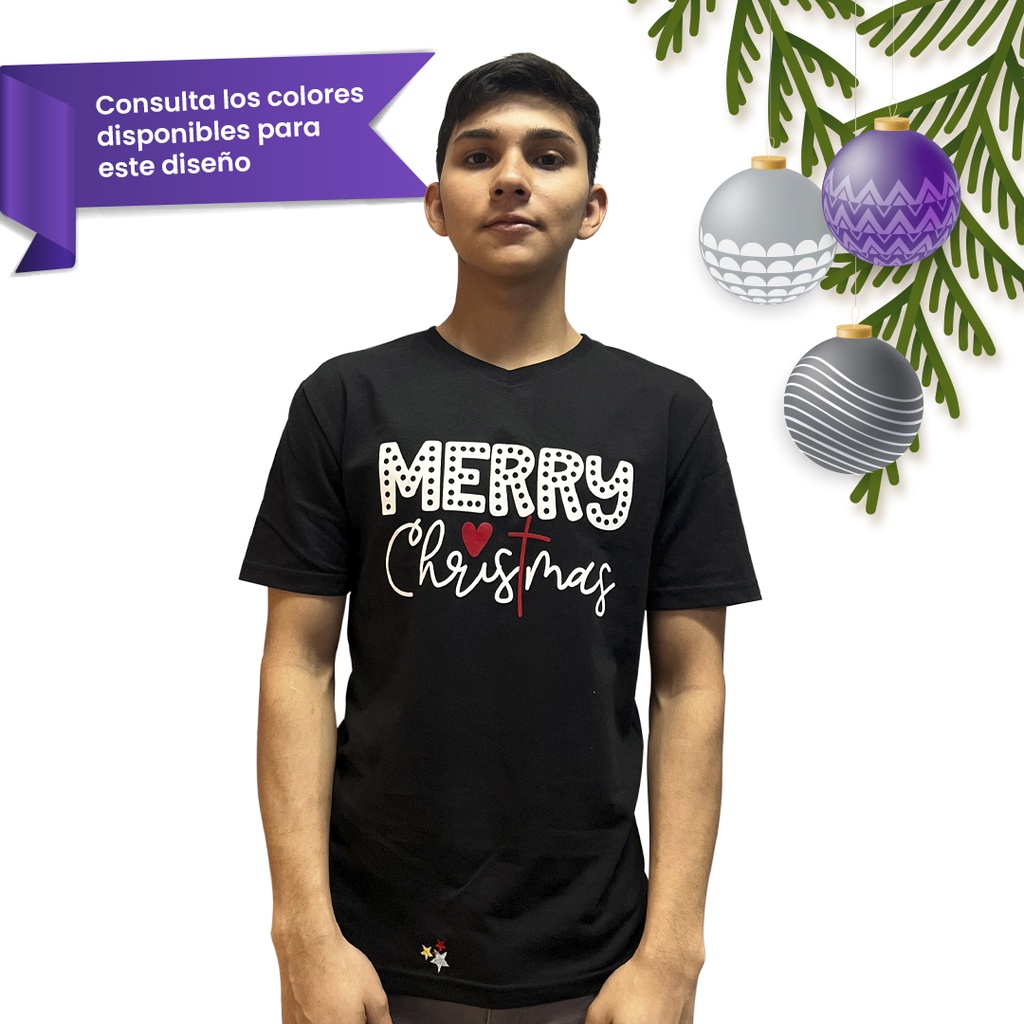 Camiseta Navideña diseño M. Christmas - Edición Especial
