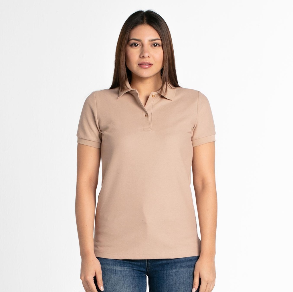 Blusa tipo polo Mod.01 color Kaki