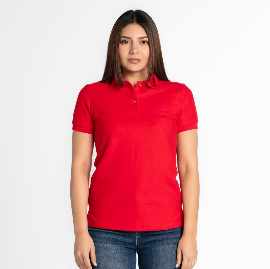 Blusa tipo polo mod.01 color Rojo