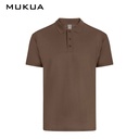Camisa Tipo Polo Mukua color Moka
