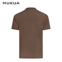 Camisa Tipo Polo Mukua color Moka