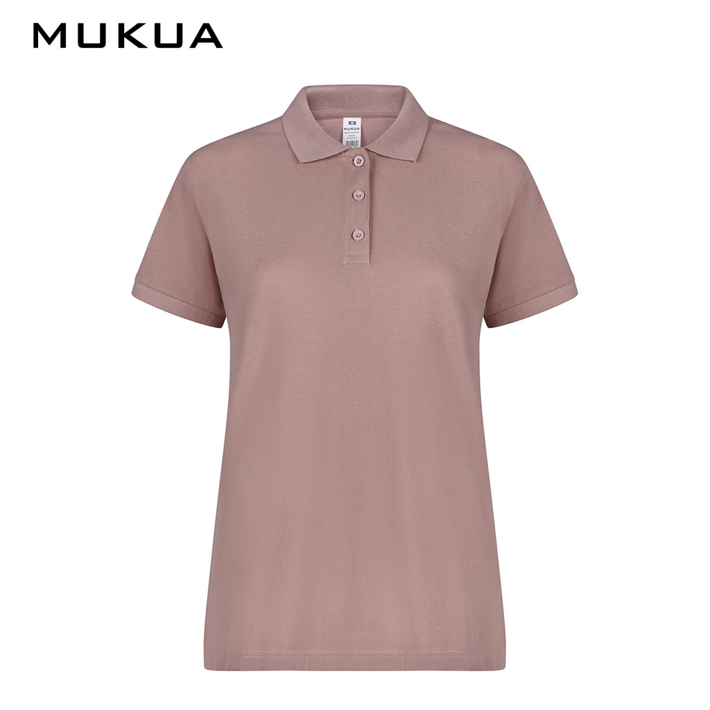 Blusa tipo polo Importada Mukua color Rosa Pálido