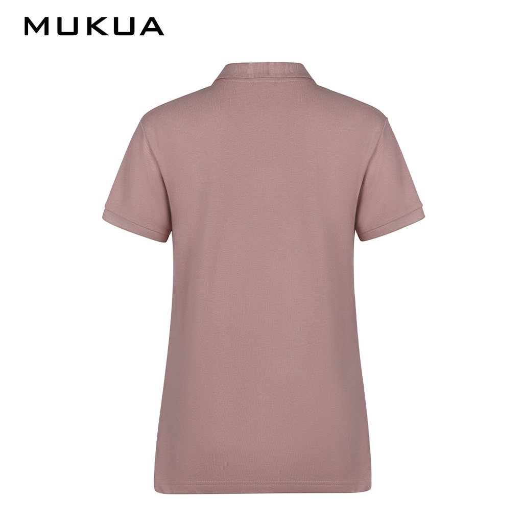 Blusa tipo polo Importada Mukua color Rosa Pálido