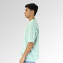 Camiseta mod. 4 Oversize color Verde Menta