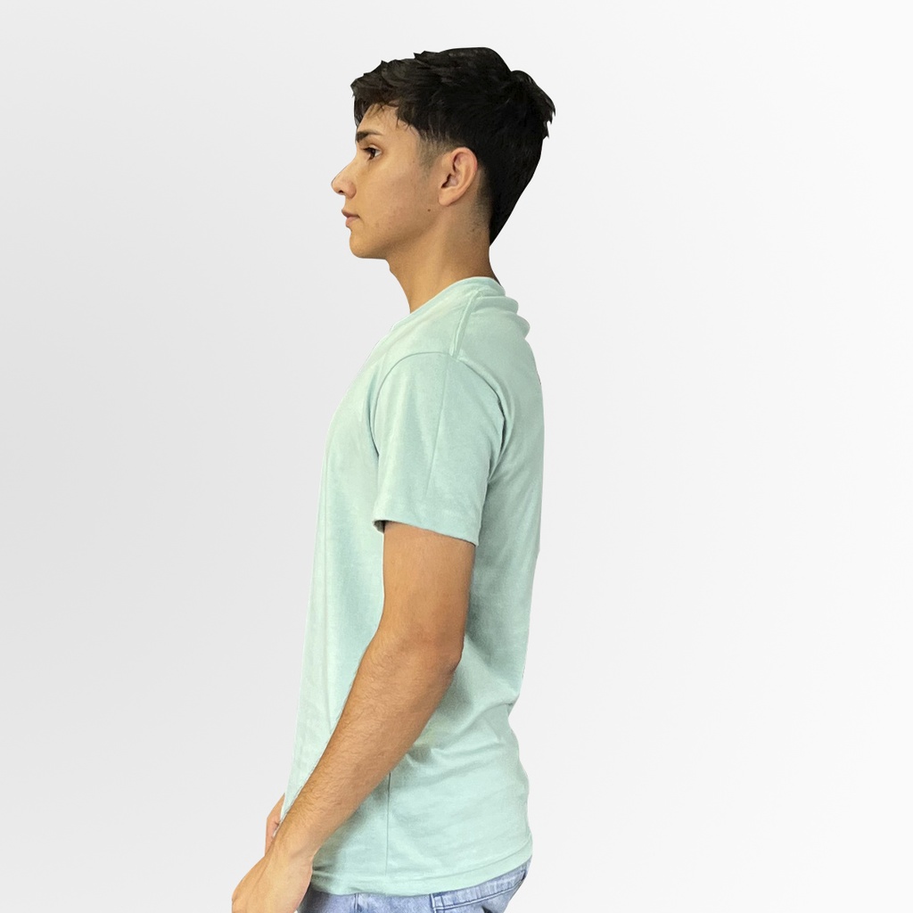 Camiseta Mod. 1 color Verde Menta