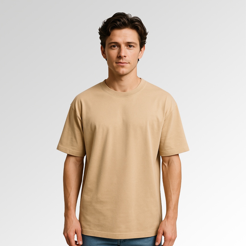 Camiseta mod. 4 Oversize color Kaki