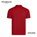 Camisa Tipo Polo Coolpass Mukua Unisex color Rojo