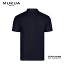 Camisa Tipo Polo Coolpass Mukua Unisex color Azul Navy