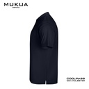 Camisa Tipo Polo Coolpass Mukua Unisex color Azul Navy
