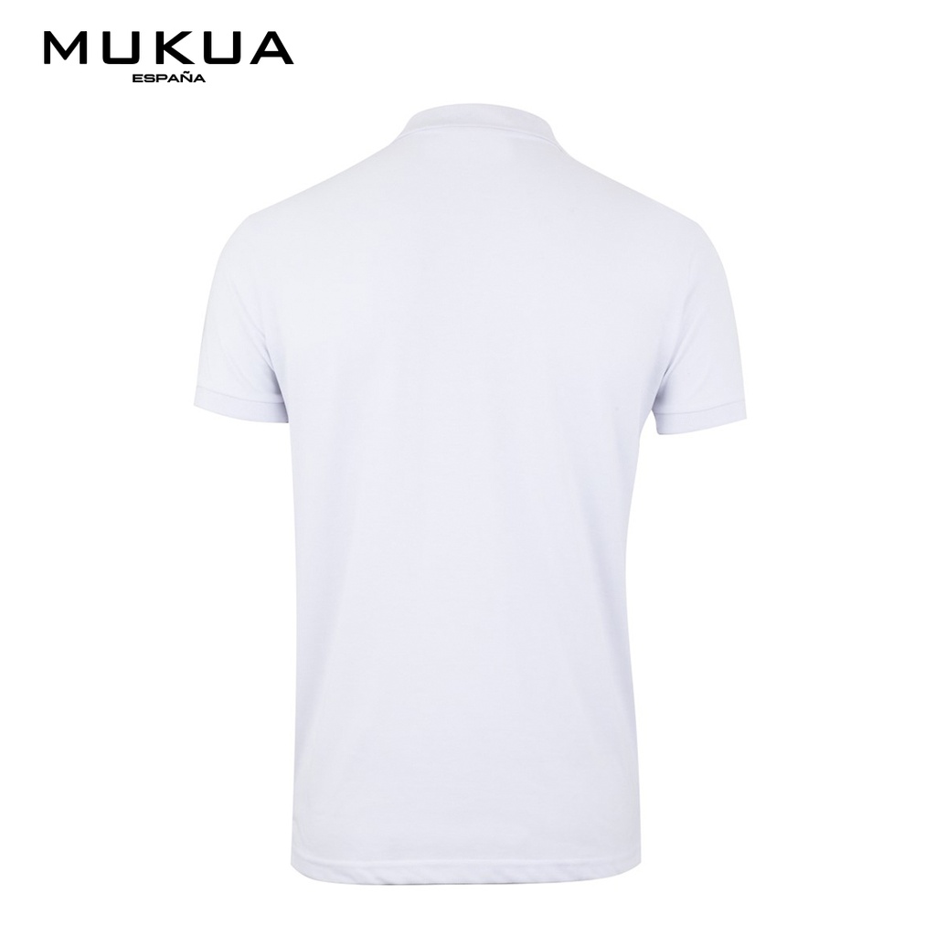 Camisa tipo polo Importada Mukua color Blanco