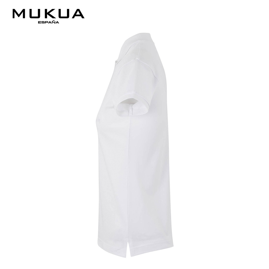 Blusa tipo polo Importada Mukua color Blanco