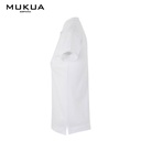 Blusa tipo polo Importada Mukua color Blanco