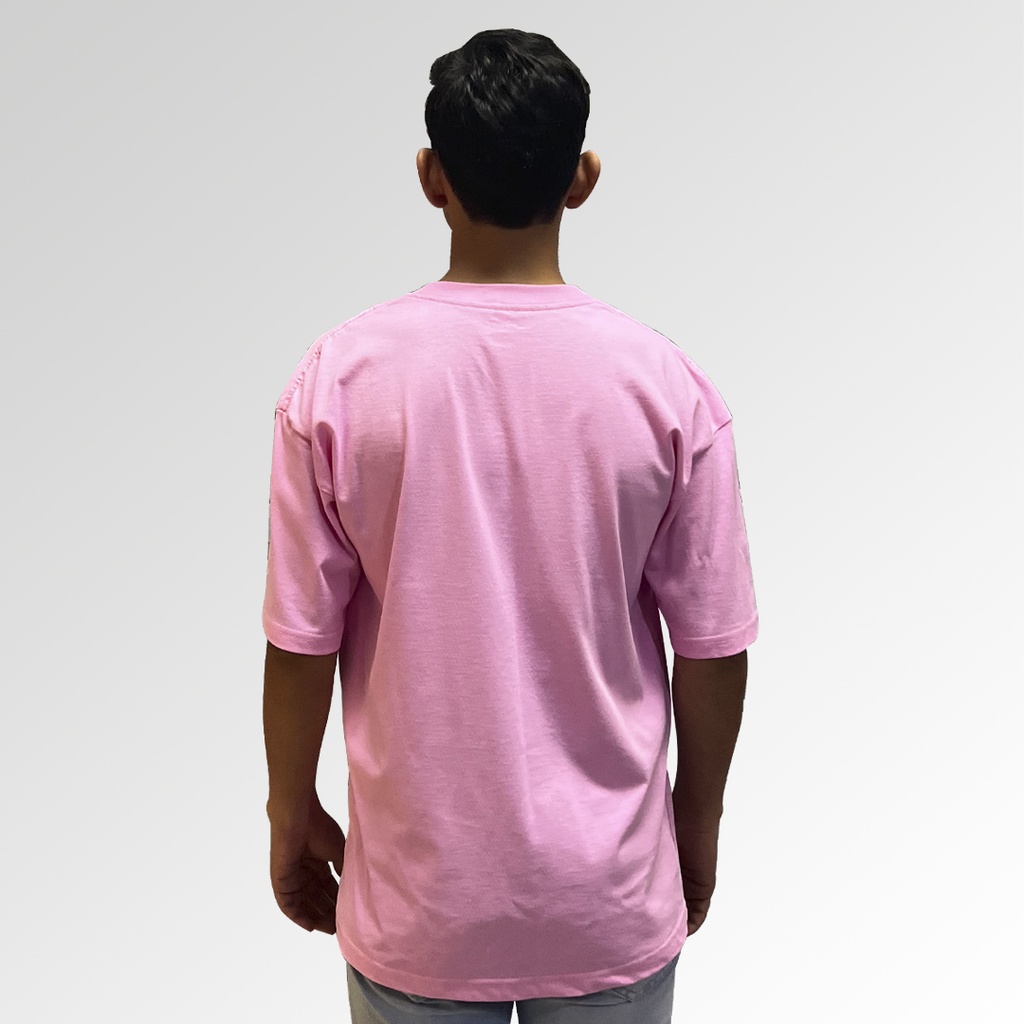 Camiseta mod. 4 Oversize color Rosado