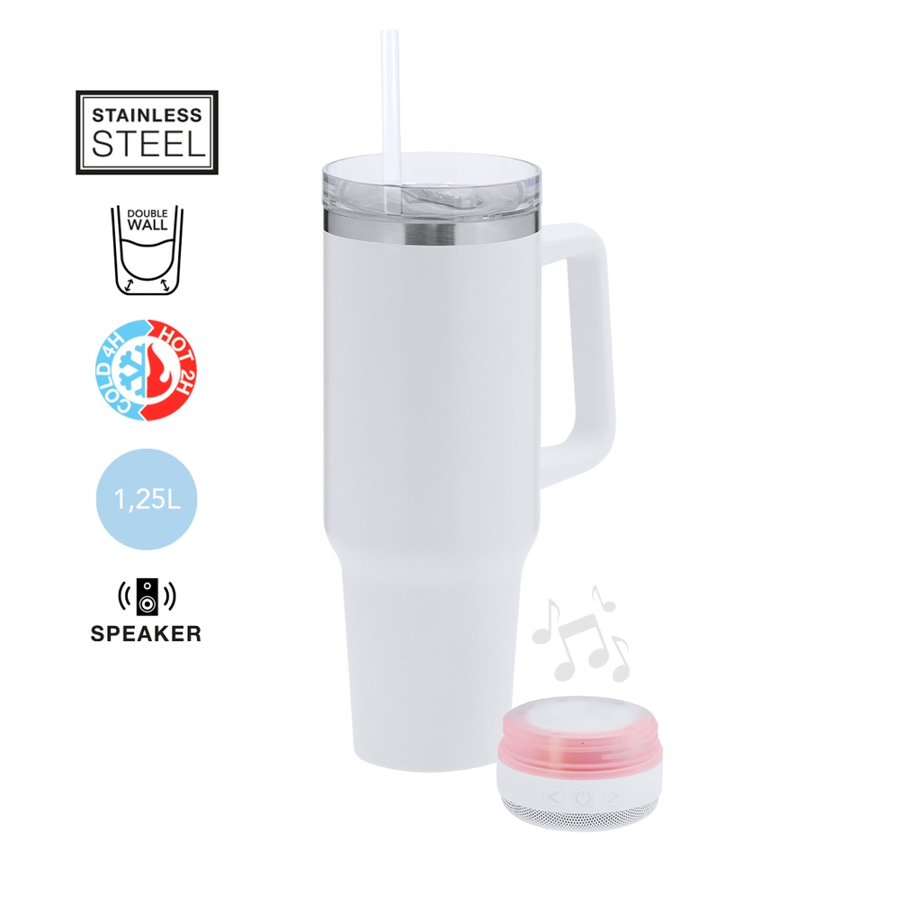 Taza térmica con altavoz mod. 21349