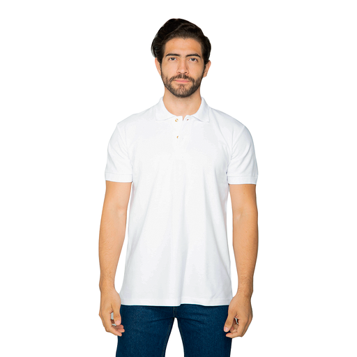 Camisa tipo polo Mod.01 color Blanco